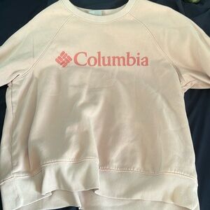 Pink Columbia crewneck